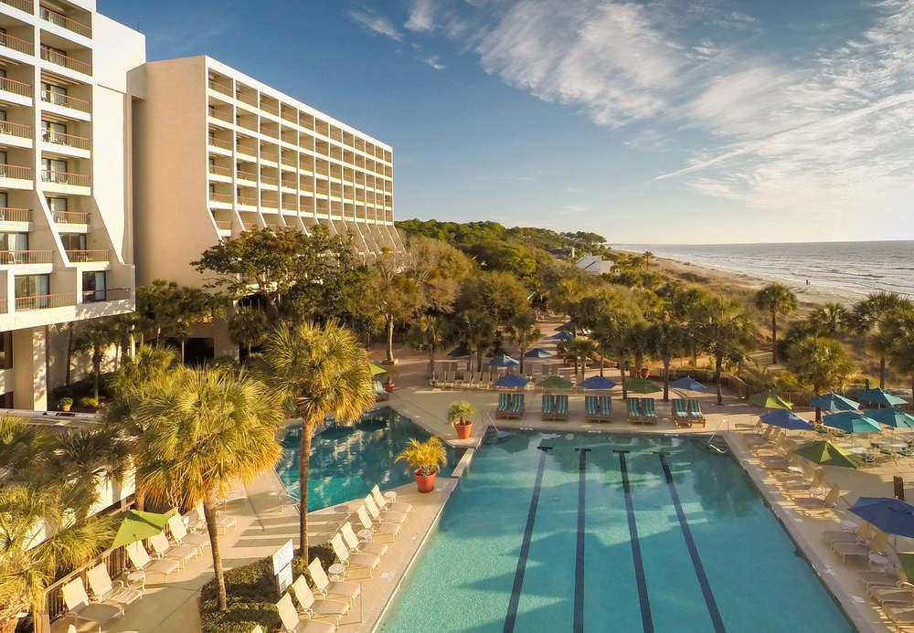 Hilton Beachfront Resort & Spa Hilton Head Island Bagian luar foto Hilton Head Island