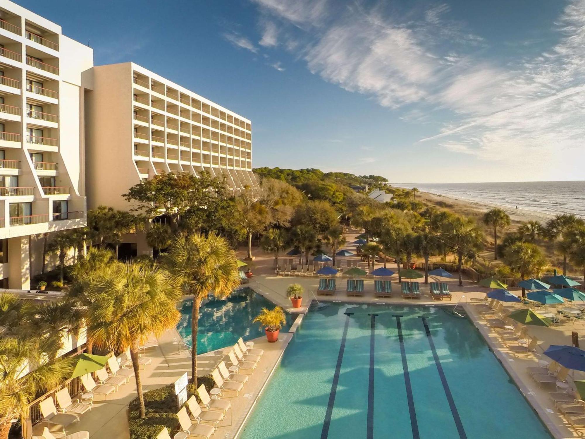 Hilton Beachfront Resort & Spa Hilton Head Island Bagian luar foto