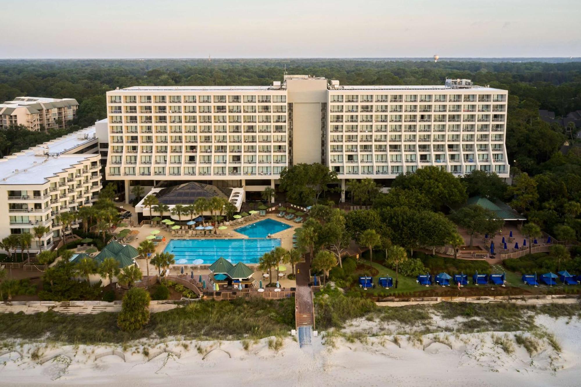 Hilton Beachfront Resort & Spa Hilton Head Island Bagian luar foto